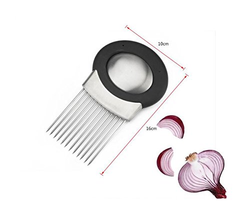 TopEs Zwiebelhalter, Anti-Geruchseife Gourmet,16cm x10cm,Seife 7cm x 5cm - 4