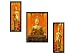 PAF Buddha Painting exclusive Framed Wall Art Paintings Framed size (12 inch x 18 inch, (Wood 35 cm x 2 cm x 50 cm, Special Effect Textured) RS.288.00