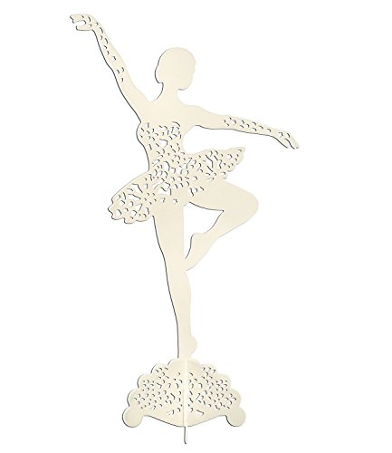 SIX "Geschenk" weiße, elegante Schmuckbaum Ballerina zum Aufstellen für Ringe, Ketten und Armbänder (244-055)