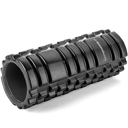 Triggerpunkt-Massagerolle – Fitnessrolle zur Tiefengewebsmassage und Faszientherapie – Reha, Fitness, CrossFit, Yoga & Pilates – Lebenslange Garantie - 3