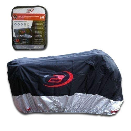 PB impermeable negro cubierta de la motocicleta - grande