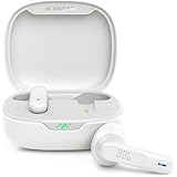 JBL Wave Flex Auricolari Wireless In-Ear Bluetooth, Waterproof IP54 e Antipolvere IPX2, Deep Bass Sound, Tecnologia TalkThru 
