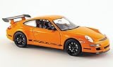Bauart : Fertigmodell Porsche 911 GT3 RS (997), orange, 0, Modellauto, Fertigmodell, Welly 1:24