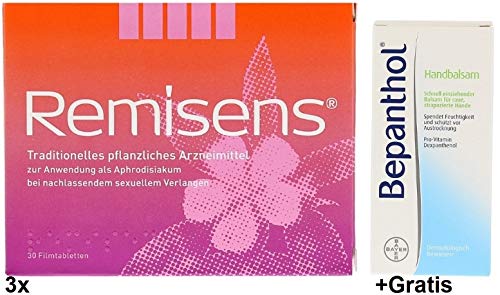 Preisvergleich Produktbild 3x 30 Filmtabletten Remisens. +Gratis 125ml Bepanthol Handbalsam