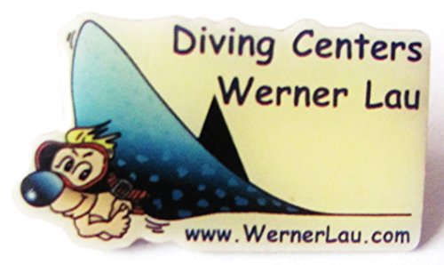 Preisvergleich Produktbild Werner Lau - Taucher Urlaube - Pin 30 x 18 mm