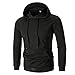 Produktbild Sannysis Herren Slim Fit Hoodie Kapuzen-Sweatshirt Pullover Sweat Jacke Langarm Outwear Bekleidung Bluse Tops