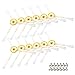 Price comparison product image Elviray 12pcs Vacuum Cleaning Robot Replacement Brush For iRobot Roomba 500/600/700 Series Practical Vacuum Cleaner Accessories