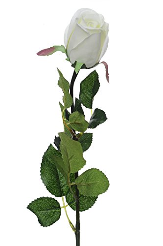 CB ImportsPrize Artificial Rose Bud 64 cm White