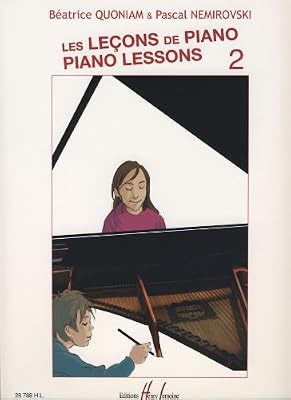 Quoniam : Les leçons de piano vol 2 - Lemoine
