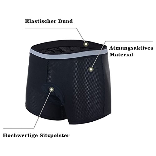 speedspo Herren Profi Fahrradunterhose - 3