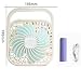 Produktbild Quartett Mini-Handheld-Fans Desktop Fan Tragbare Auto Kühlung,Blue