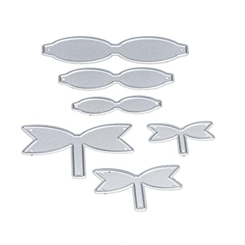 Troqueles,Culater Metal Scrapbooking para Máquina Troqueladora y Estampadora,Cutting Pad Replacements,DIY Juego de Troqueles (F)