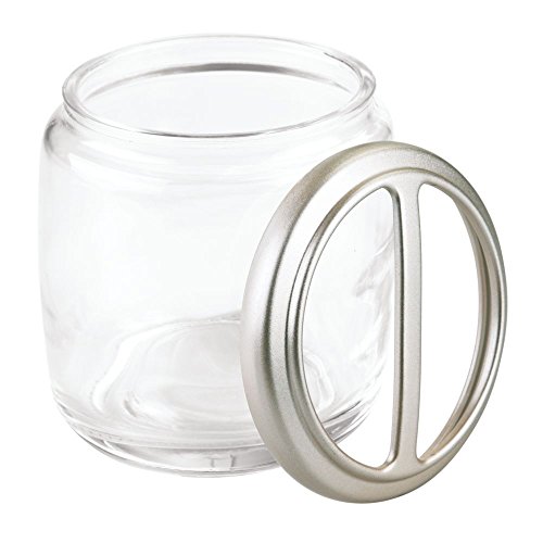 InterDesign 70725EU Hamilton Zahnbürstenhalter, durchsichtig / satiniert - 4