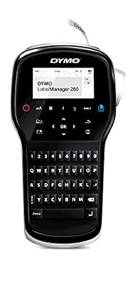 DYMO LabelManager 280 imprimante pour étiquettes Transfert thermique 180 x 180 DPI - Imprimantes pour étiquettes (Transfert thermique, 180 x 180 DPI, 15 mm/sec, LCD, 1,2 cm, 6, 9, 12)