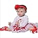 Produktbild Candyana Reborn Doll 55cm Cute Playful Big Eyes Realistic Simulation Baby Girl Lifelike Geburtstag Weihnachtsspielzeug,55cm