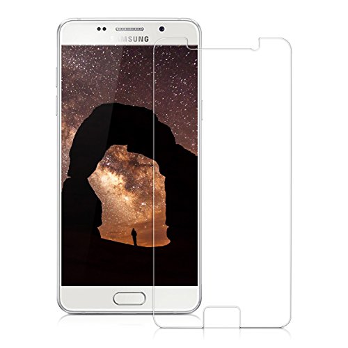 kwmobile Panzerglas Displayschutzfolie für Samsung Galaxy A5 (Version 2016) – (kleiner als das Display, da dieses gewölbt ist) Schutzglas Schutzfolie Displayschutz Glasfolie in kristallklar - 5