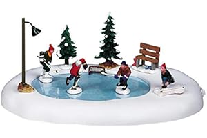 Lemax 94017 Caddington Village Accessory: After School Hockey Match