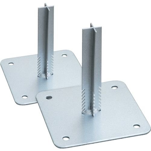 Preisvergleich Produktbild Burg Wächter – Base + Halter Base Uni 150SI Silber