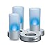 Price comparison product image PHILIPS IMAGEO Set of 3 Rechargeable Candle Lights - blue + Imageo Rechargeable Candle Lights