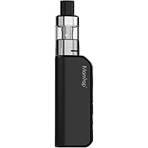 MANVAP Vape Kit 80W Vape Starter Complete Kit with 2200mAh Rechargeable  Battery,0.3Ohm Resistance,2ml Top Refill Tank,No-Eliquid No Nicotine  Nicotine Free 0mg new (Black): Amazon.co.uk: Electronics & Photo
