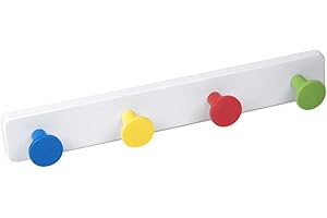 POMOLINE PERCHA Pared Pomos resina ABS colores - base resina ABS blanco DIRECTO 410x60MM