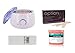 All in one waxing kit With creme Wax wax heater strips and spatulas wax kit