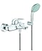 Produktbild GROHE Eurostyle Wannenarmatur mit Brausegarnitur, 33592003