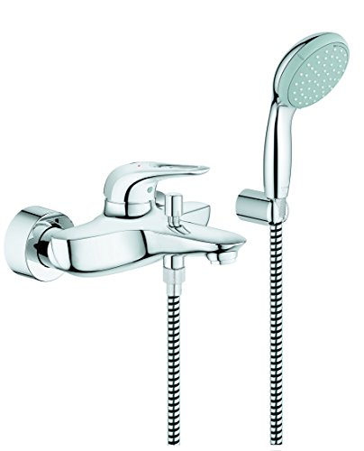 Preisvergleich Produktbild GROHE Eurostyle Wannenarmatur mit Brausegarnitur, 33592003