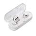 Produktbild Mini Kabellos Kopfhörer Hifi Sound Geräuschunterdrückung Echte Bluetooth Ohrhörer V4.2 Stereo Eingebauten Mikrofon Headset mit Tragbaren Lade Apt-X Unterstützung für Iphone Android Weißsilber