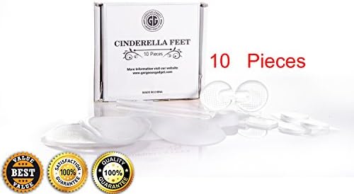 Comforting &amp; Cosy Foot Cushion Pads Ball Kit / 10 Pieces (5 Pairs) of Super Snug Shoe Inserts / Walk With A Smile On Your Face / Made With Love For Men, Women &amp; Children - 100% Money Back Guarantee!