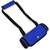 Aufzug Hundegeschirr mit Griff Auto Velcro-Geschirr Tragehilfe Hebegeschirr Brustgeschirre Lift Harness Führgeschirr Blau