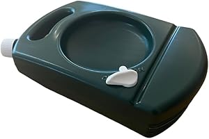 Dog & Field AQUABOWL ORIGINAL 2L – Cat and Dog Water Bowl For Walking, Training or Days Out, Lightweight & Portable Dog Water Bottle, All In One Travel Water Bowl