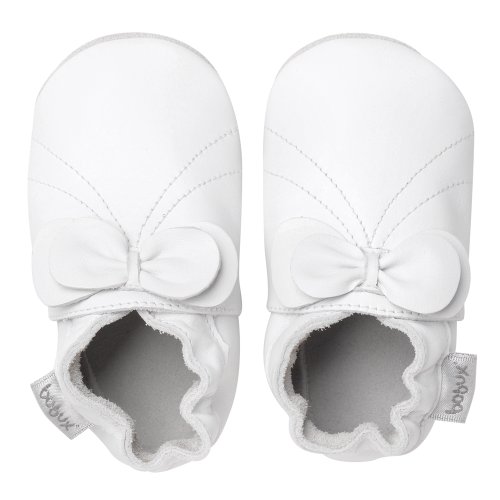 Bobux BB 4234 Baby Shoes White Bow