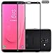 Produktbild Voviqi Samsung Galaxy J6 Plus Panzerglas, Hüllenfreundlich Vollständige Abdeckung Schutzfolie gehärtetem Folie Blasenfrei Abdeckung Displayschutzfolie für Samsung Galaxy J6 Plus Galaxy J6+ Schwarz