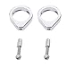 Phenovo 49MM TURN SIGNAL MOUNT BRACKET FORK TUBE RELOCATION CLAMPS FOR HARLEY SILVER RS.1570.00