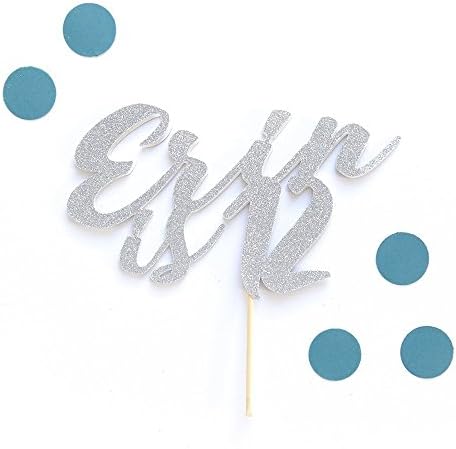 12th Birthday Name Cake Topper Party Decorations Personalised with any age. Rose Gold. Name is age Glitter Birthday Cake Decoration.Fancy font. Birthday decorations. Party accessories.