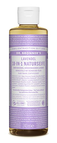 Dr. Bronner's Naturseife - Flüssigseife - Lavendel - 240 ml Nachfüllflasche