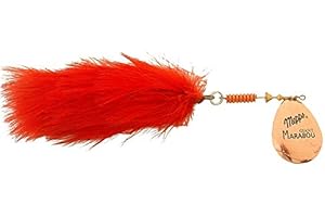 Mepps Giant Marabou 40 g Pêche Silure, Brochet (CUIVRE Rouge)