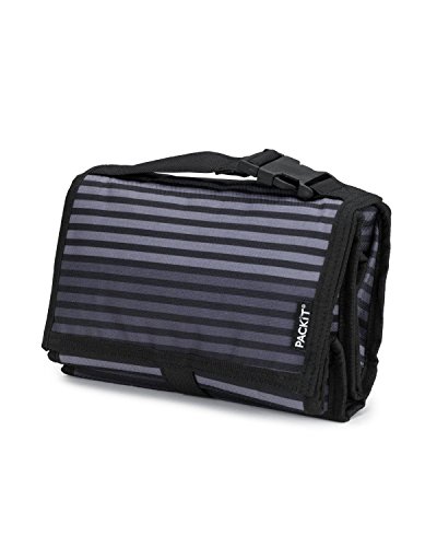 PackIt PKT-PC-STR Lunch-Kühltasche Gray Stripe - 4