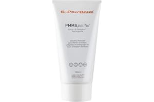 S-Polybond® Politur PMMA - Pulidor acrílico y Plexiglas®, eliminador de arañazos, reparación y pasta de pulido para faros también para resina epoxi, reloj inteligente, etc. 150 ml