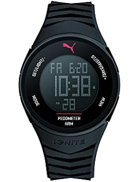 Puma Time Herren-Armbanduhr 91135  IGNITE - BLACK Digital Quarz Plastik PU911351003