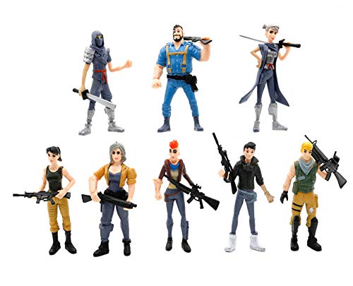 Fiesta De Cumpleanos Fortnite Todo Lo Que Necesitas - set de 8 figuras de personajes fortnite