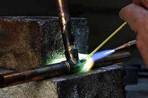 SONDERLOTE Silver Solder Rods 30% Boric Acid Free Flux Coated High Strength SB: 676-788 °C, Dimensions 1.5 x 250 mm Pack of 2