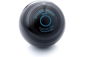 SGL DRAKES PRIDE BLACK PRACTICE JACK FOR CROWN GREEN BOWLS**
