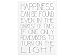 Produktbild 42x30cm XXL Vintage Shabby Schild Holzschild HAPPINESS CAN BE FOUND Motivation
