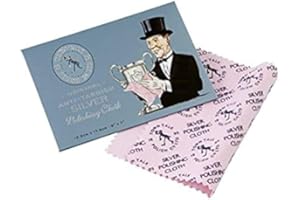 Town Talk Gold and Silver Polishing Cloths 4 Pack Mix (12.5cm x 17.5cm)