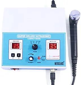 Physiogears Ultrasound Physiotherapy Machine Advance Ultrasonic Equipment for pain Relief Therapy with One Year warranty