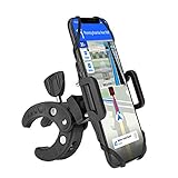 handyhalterung fahrrad iphone 4s Einfache Installation: Einfache und schnelle Installation ohne Werkzeug. Sie müssen nur die Halterung am Lenker einstellen und die Klammer festziehen. Die Klemmengröße ist einstellbar für Lenkergrößen von max. 1,77 
