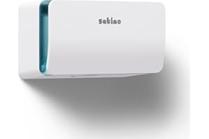 ‎SATINO Satino HYGINITY Papierhandtuchspender für kleinere Waschräume – für V Falz & C Falz Papierhandtücher - Made in Germany – Handtuchspender für PT3 & H3 Handtuchpapier mit Füllstandsanzeige - weiß