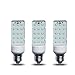 Produktbild LHY LIGHT 5W Sound und Lichtsteuerungs LED leuchtet horizontaler Stecker Bewegungssensor Licht 270 ° drehbare Lampe wasserdicht für Flur, Garage, 3er Pack